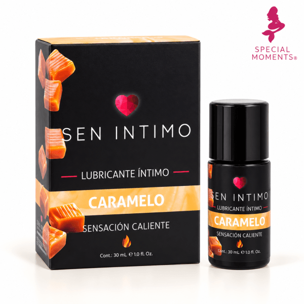Lubricante Caliente Sabor Caramelo Sen Íntimo 30 ml