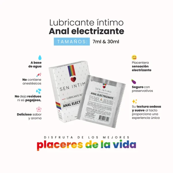 LUBRICANTE ANAL ELECTRIZANTE X 30 ML SEN