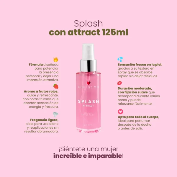 SPLASH AROMA A FRUTOS ROJOS 125 ML SEN
