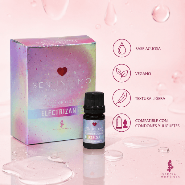 Vibrador líquido electrizante 5 ml SEN Íntimo