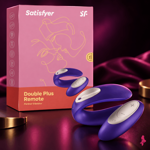 Satisfyer Double Plus Remote – Vibrador para Parejas